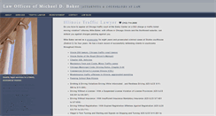 Desktop Screenshot of chicago-il-trafficlawyer.com